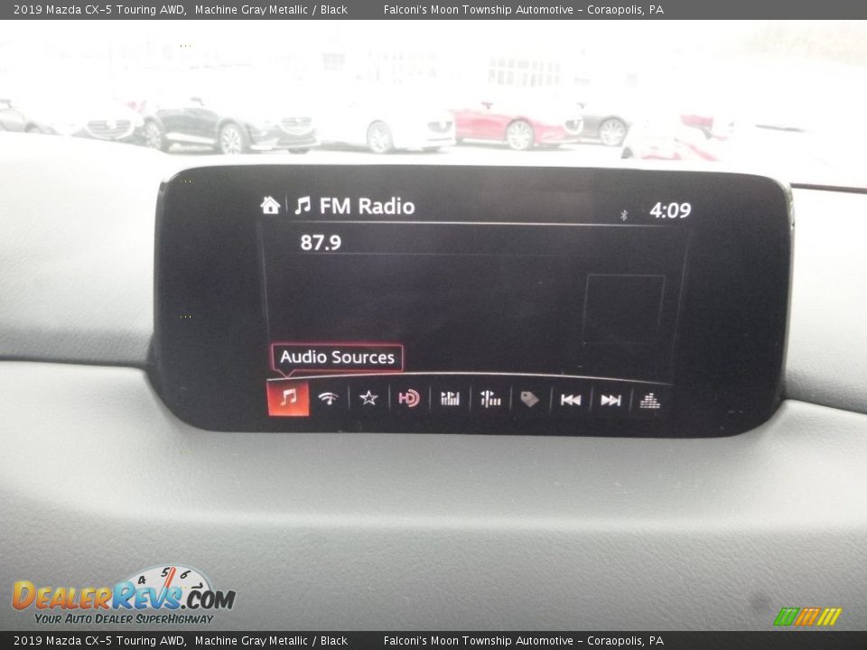 2019 Mazda CX-5 Touring AWD Machine Gray Metallic / Black Photo #13