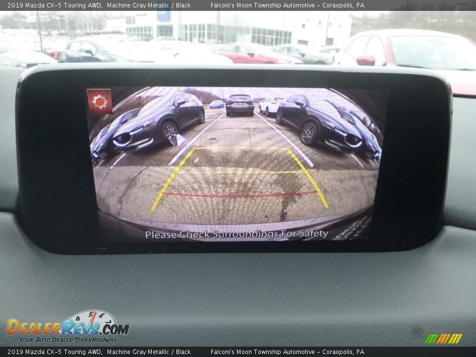 2019 Mazda CX-5 Touring AWD Machine Gray Metallic / Black Photo #15