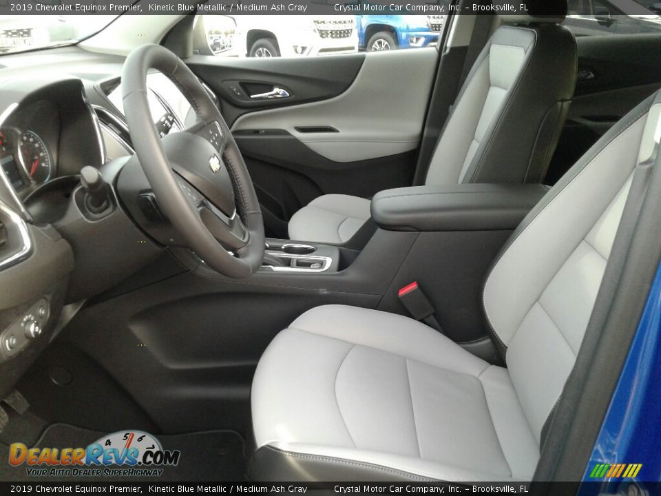 Front Seat of 2019 Chevrolet Equinox Premier Photo #9