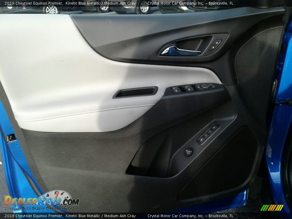 2019 Chevrolet Equinox Premier Kinetic Blue Metallic / Medium Ash Gray Photo #17