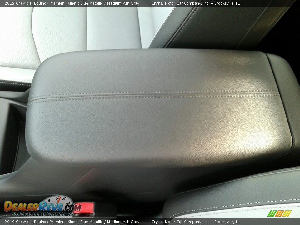 2019 Chevrolet Equinox Premier Kinetic Blue Metallic / Medium Ash Gray Photo #18