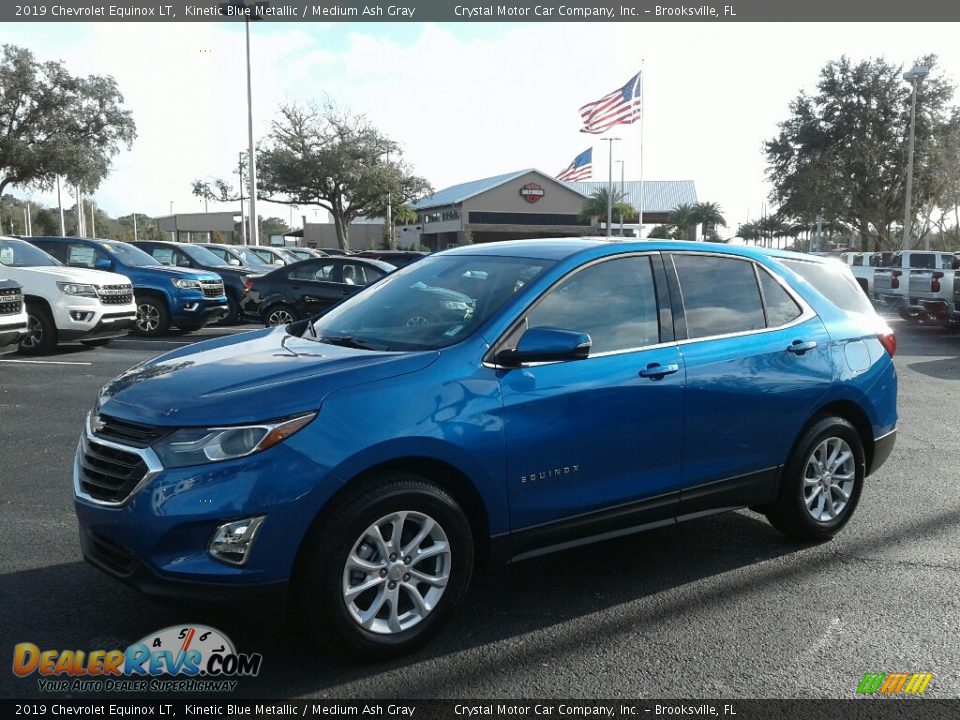 2019 Chevrolet Equinox LT Kinetic Blue Metallic / Medium Ash Gray Photo #1