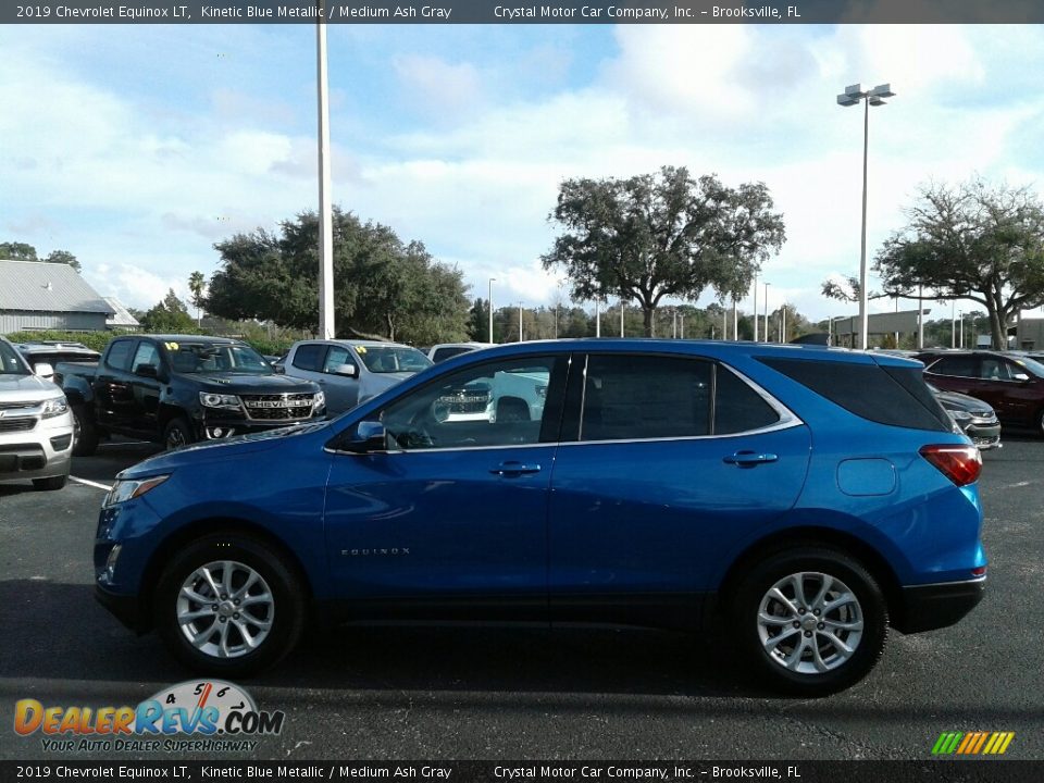 2019 Chevrolet Equinox LT Kinetic Blue Metallic / Medium Ash Gray Photo #2