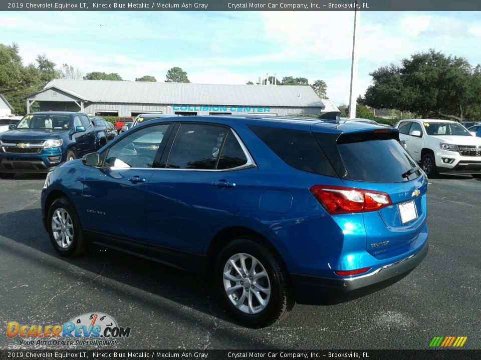 2019 Chevrolet Equinox LT Kinetic Blue Metallic / Medium Ash Gray Photo #3