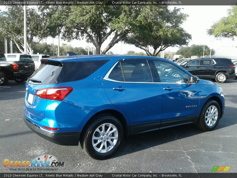 2019 Chevrolet Equinox LT Kinetic Blue Metallic / Medium Ash Gray Photo #5