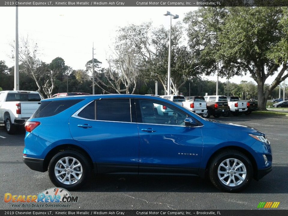 2019 Chevrolet Equinox LT Kinetic Blue Metallic / Medium Ash Gray Photo #6