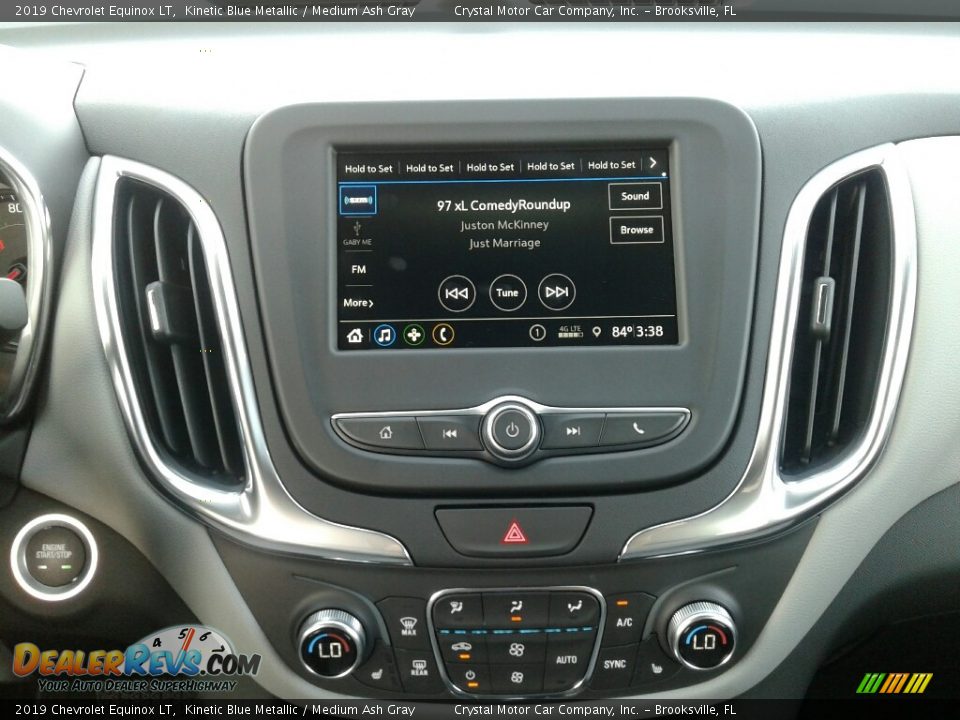 2019 Chevrolet Equinox LT Kinetic Blue Metallic / Medium Ash Gray Photo #15