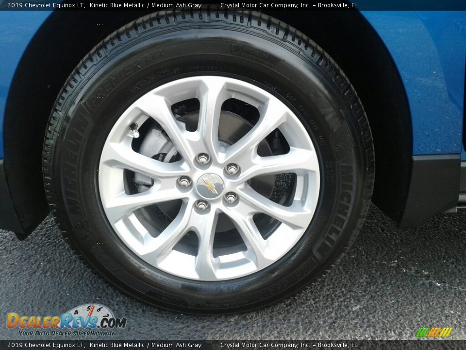 2019 Chevrolet Equinox LT Kinetic Blue Metallic / Medium Ash Gray Photo #20