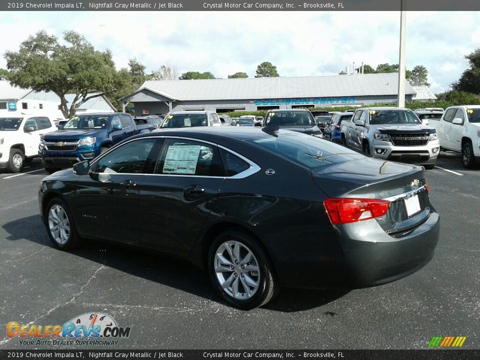 2019 Chevrolet Impala LT Nightfall Gray Metallic / Jet Black Photo #3