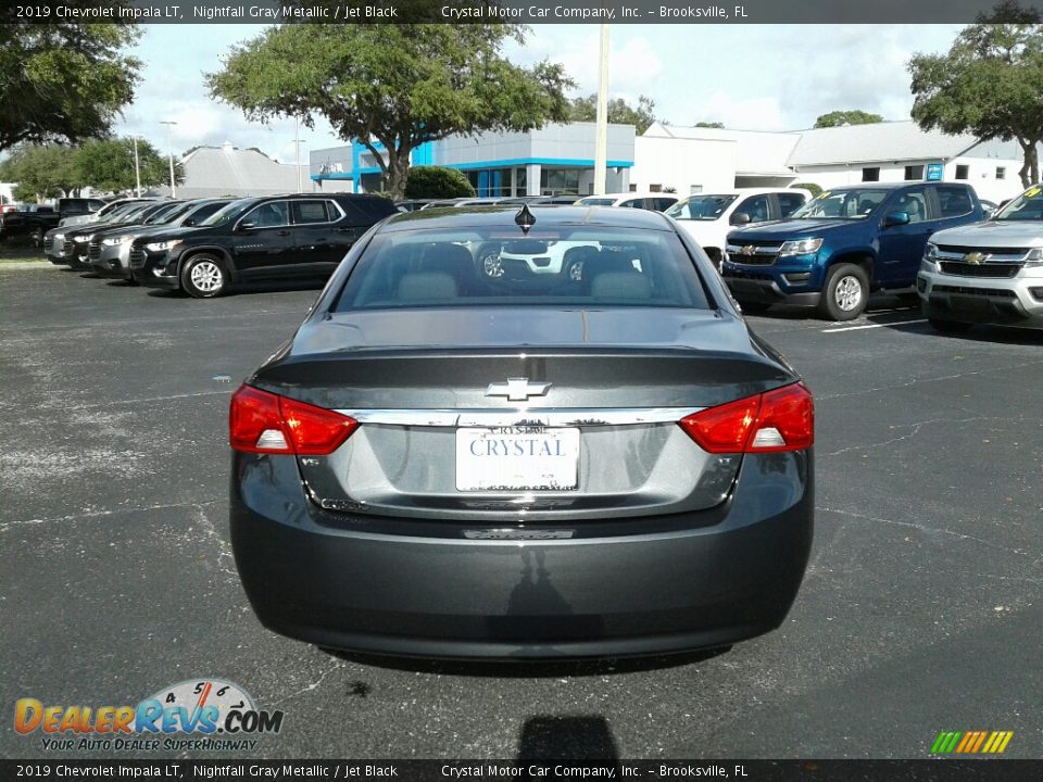 2019 Chevrolet Impala LT Nightfall Gray Metallic / Jet Black Photo #4