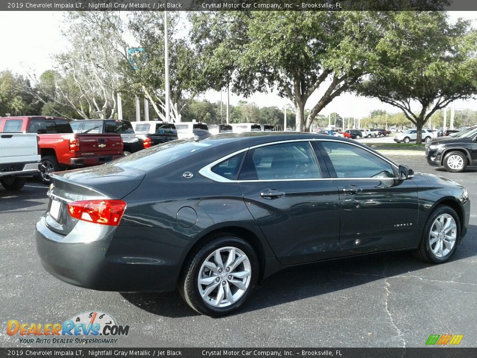 2019 Chevrolet Impala LT Nightfall Gray Metallic / Jet Black Photo #5