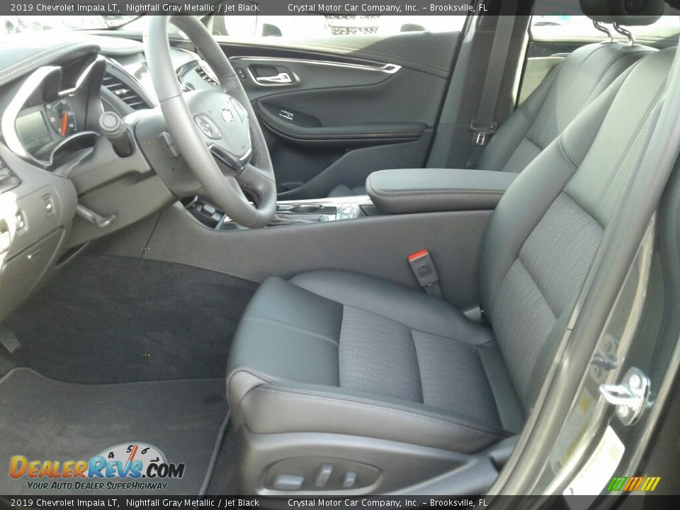 2019 Chevrolet Impala LT Nightfall Gray Metallic / Jet Black Photo #9