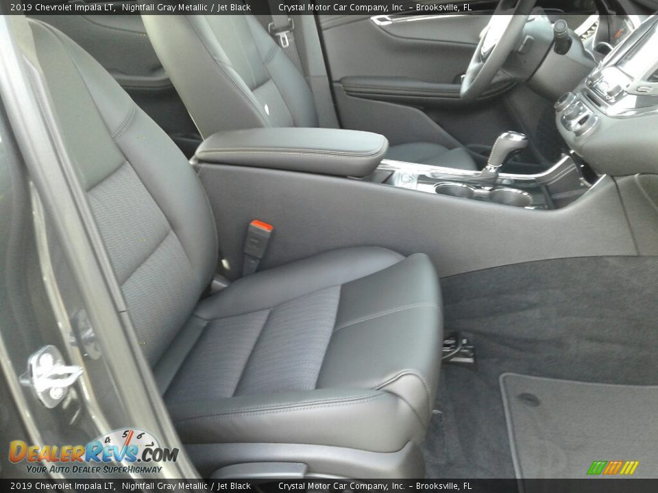 2019 Chevrolet Impala LT Nightfall Gray Metallic / Jet Black Photo #12