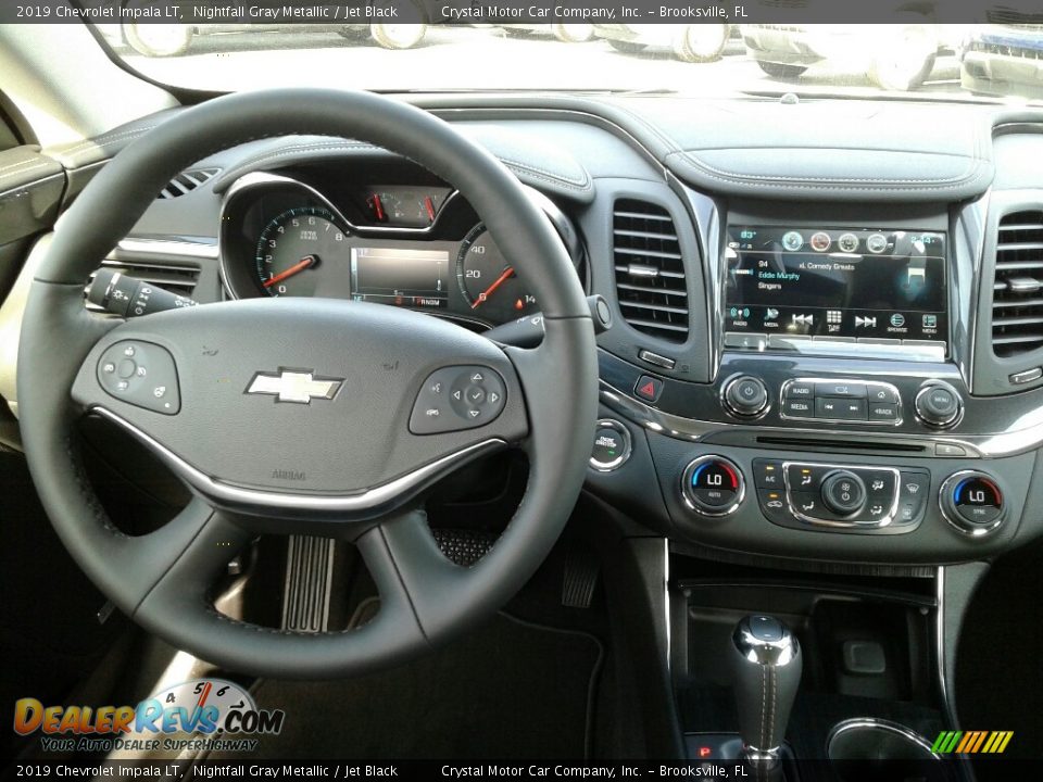2019 Chevrolet Impala LT Nightfall Gray Metallic / Jet Black Photo #13