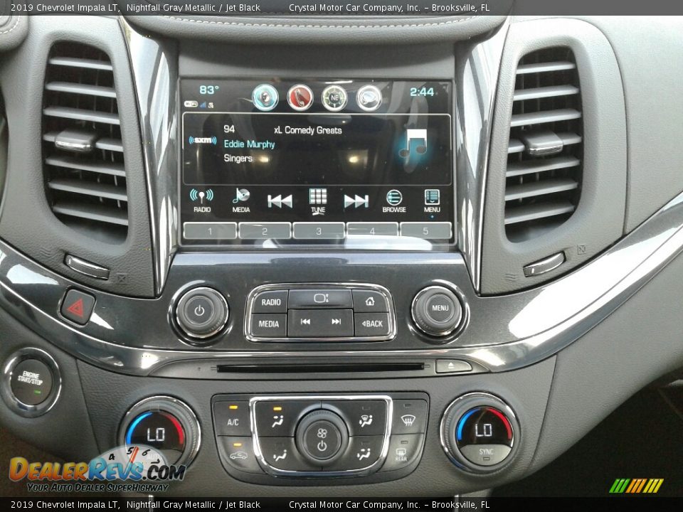 2019 Chevrolet Impala LT Nightfall Gray Metallic / Jet Black Photo #15