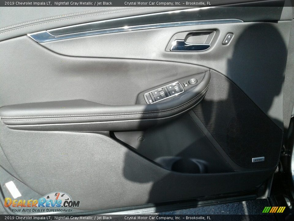 2019 Chevrolet Impala LT Nightfall Gray Metallic / Jet Black Photo #17