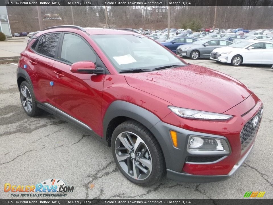 Front 3/4 View of 2019 Hyundai Kona Limited AWD Photo #3