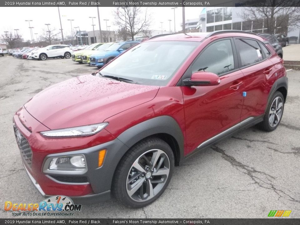 Pulse Red 2019 Hyundai Kona Limited AWD Photo #5