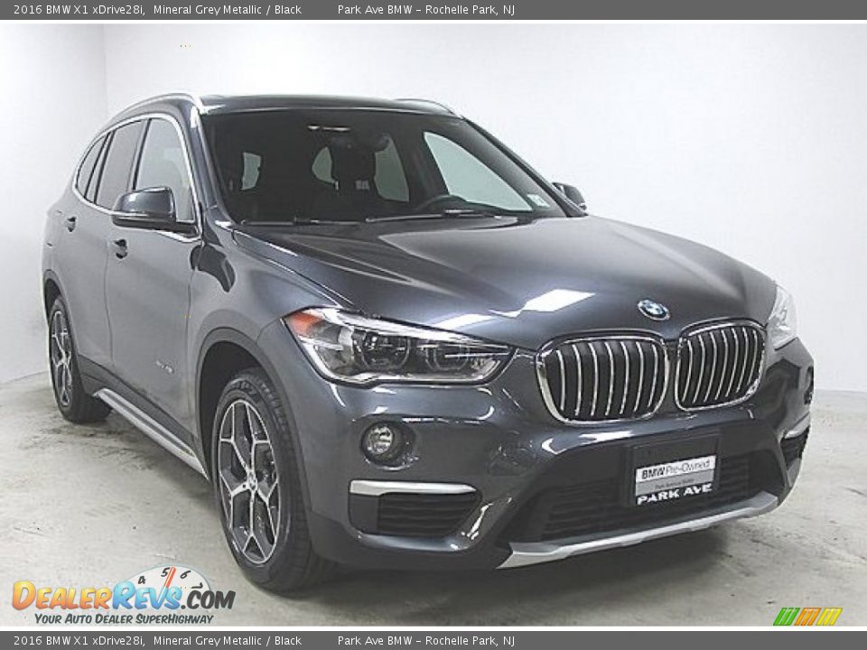 2016 BMW X1 xDrive28i Mineral Grey Metallic / Black Photo #5