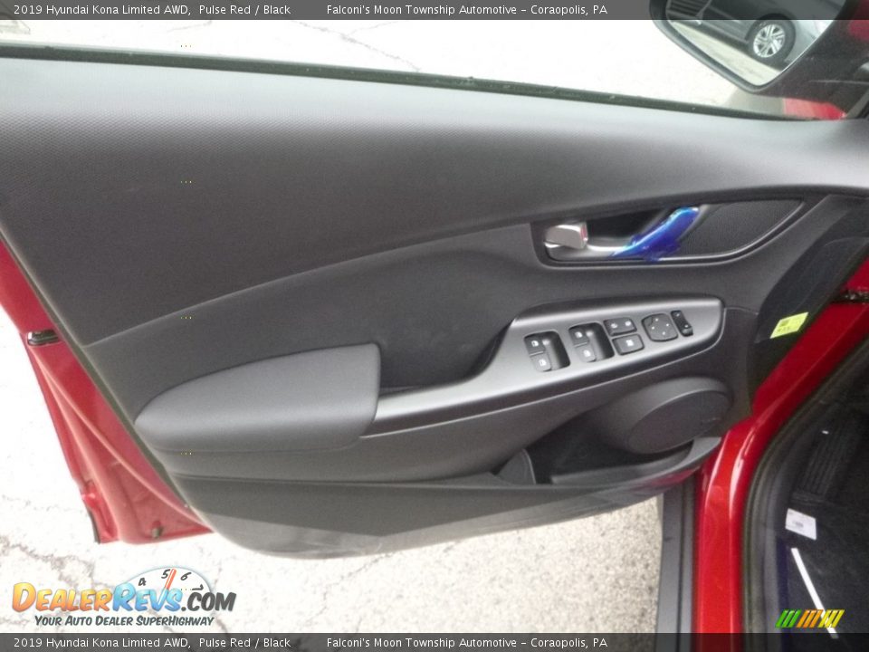 2019 Hyundai Kona Limited AWD Pulse Red / Black Photo #10