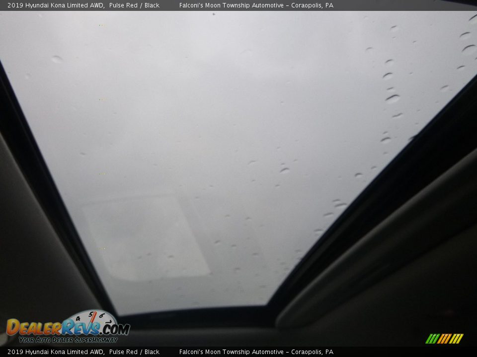 2019 Hyundai Kona Limited AWD Pulse Red / Black Photo #14