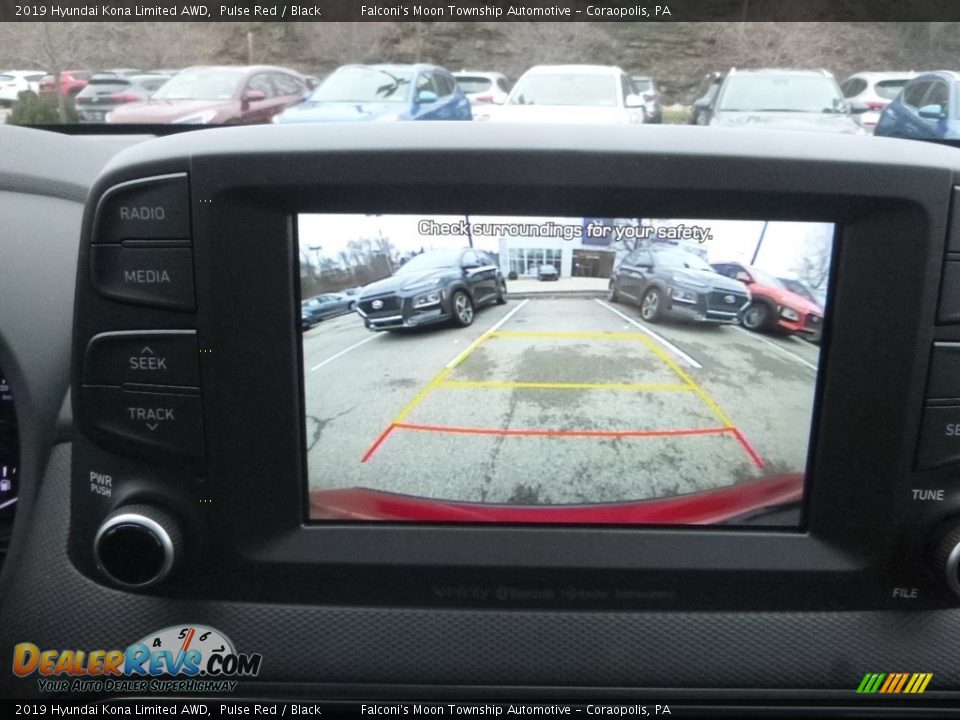 2019 Hyundai Kona Limited AWD Pulse Red / Black Photo #15