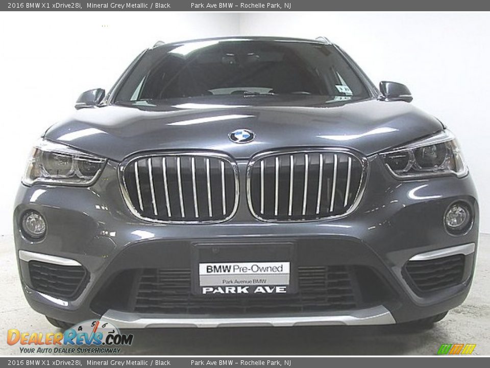 2016 BMW X1 xDrive28i Mineral Grey Metallic / Black Photo #6