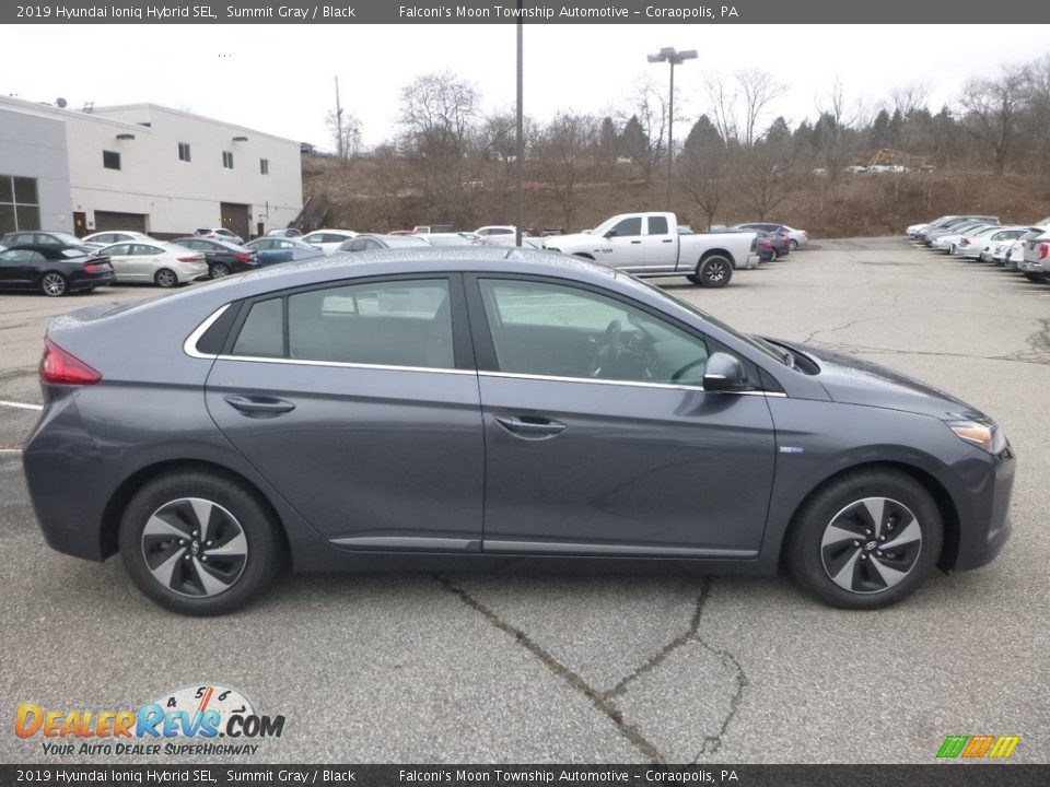2019 Hyundai Ioniq Hybrid SEL Summit Gray / Black Photo #1