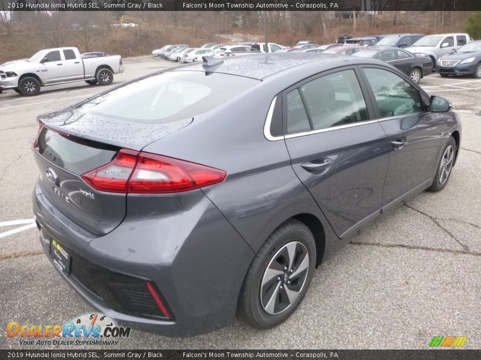 2019 Hyundai Ioniq Hybrid SEL Summit Gray / Black Photo #2