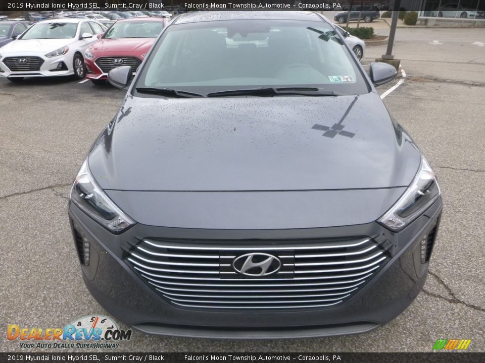 2019 Hyundai Ioniq Hybrid SEL Summit Gray / Black Photo #4