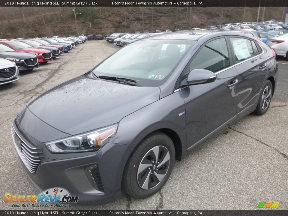 2019 Hyundai Ioniq Hybrid SEL Summit Gray / Black Photo #5