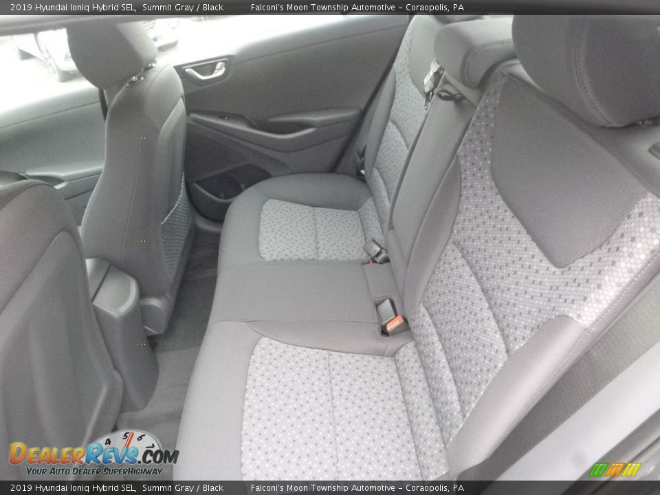 2019 Hyundai Ioniq Hybrid SEL Summit Gray / Black Photo #8