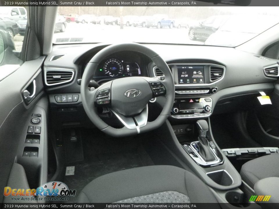 2019 Hyundai Ioniq Hybrid SEL Summit Gray / Black Photo #9