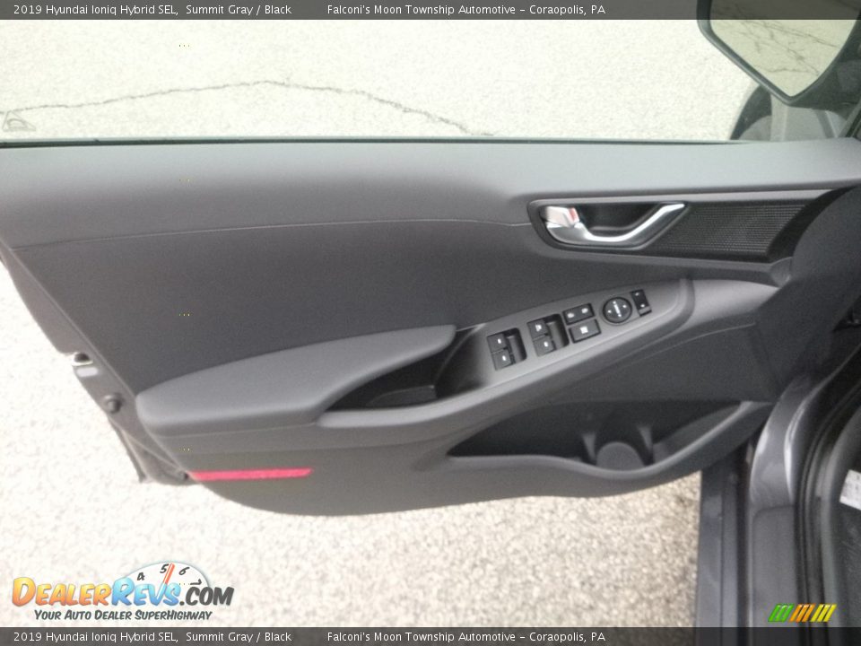 2019 Hyundai Ioniq Hybrid SEL Summit Gray / Black Photo #10