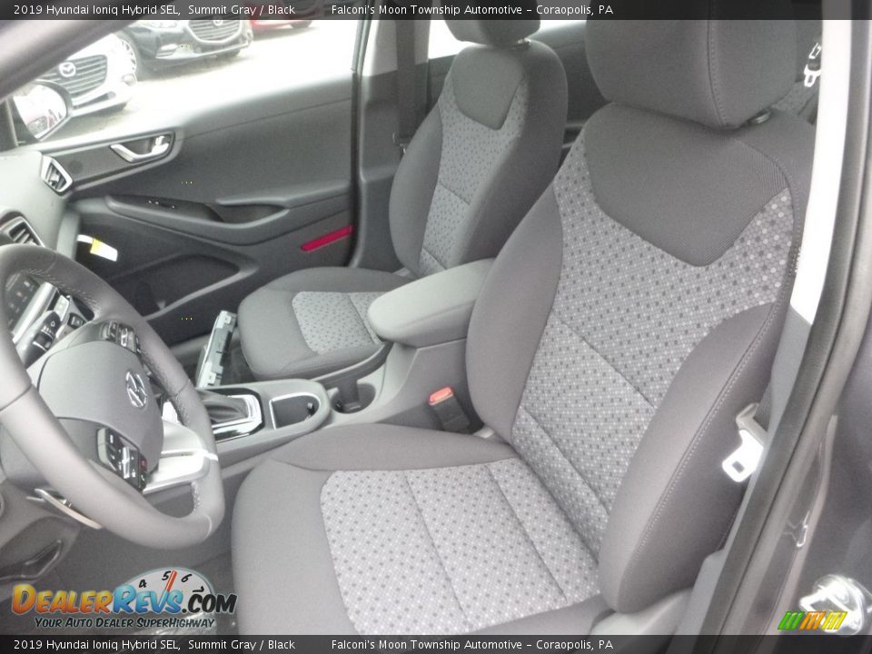 2019 Hyundai Ioniq Hybrid SEL Summit Gray / Black Photo #11