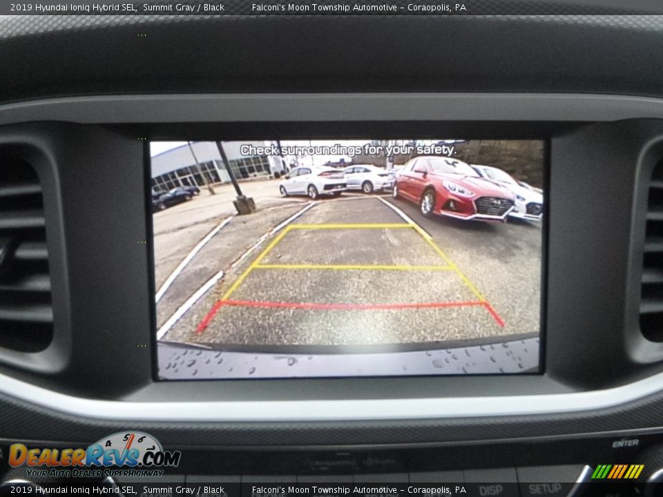 2019 Hyundai Ioniq Hybrid SEL Summit Gray / Black Photo #14