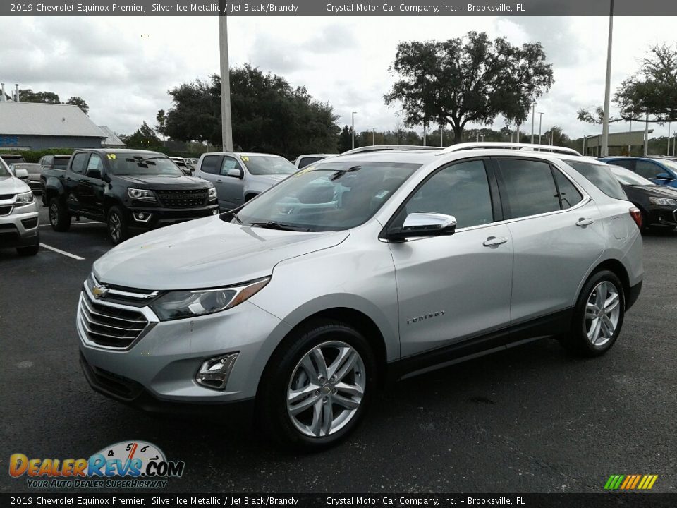 2019 Chevrolet Equinox Premier Silver Ice Metallic / Jet Black/Brandy Photo #1
