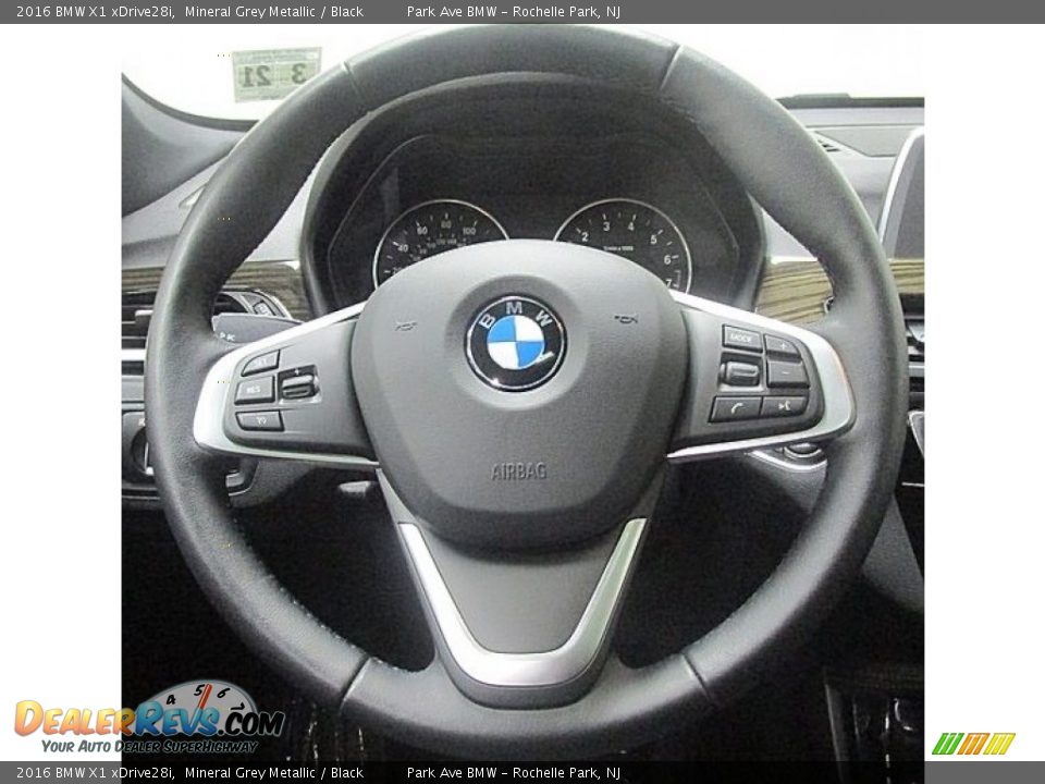 2016 BMW X1 xDrive28i Mineral Grey Metallic / Black Photo #23