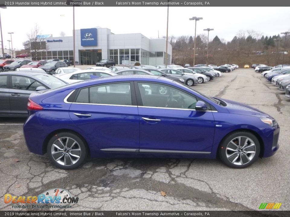 2019 Hyundai Ioniq Hybrid Limited Intense Blue / Black Photo #1