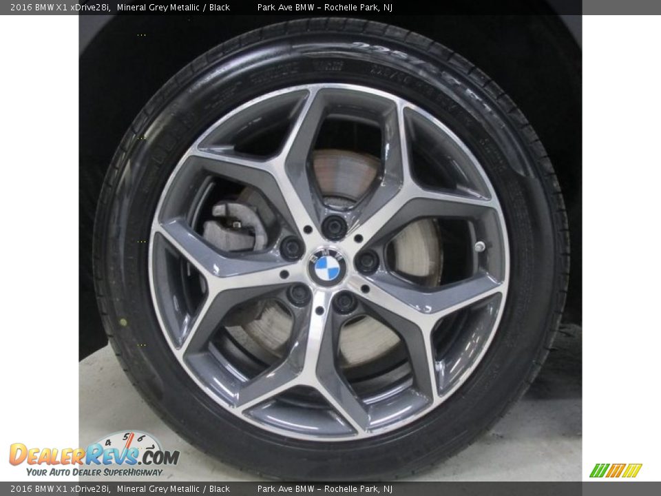 2016 BMW X1 xDrive28i Mineral Grey Metallic / Black Photo #28