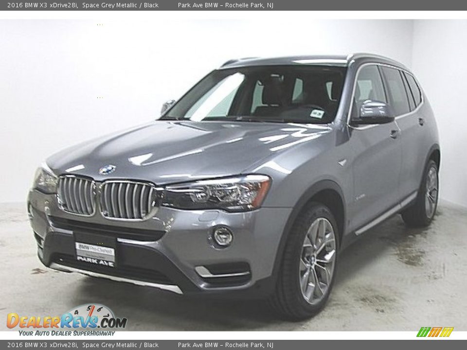 2016 BMW X3 xDrive28i Space Grey Metallic / Black Photo #1