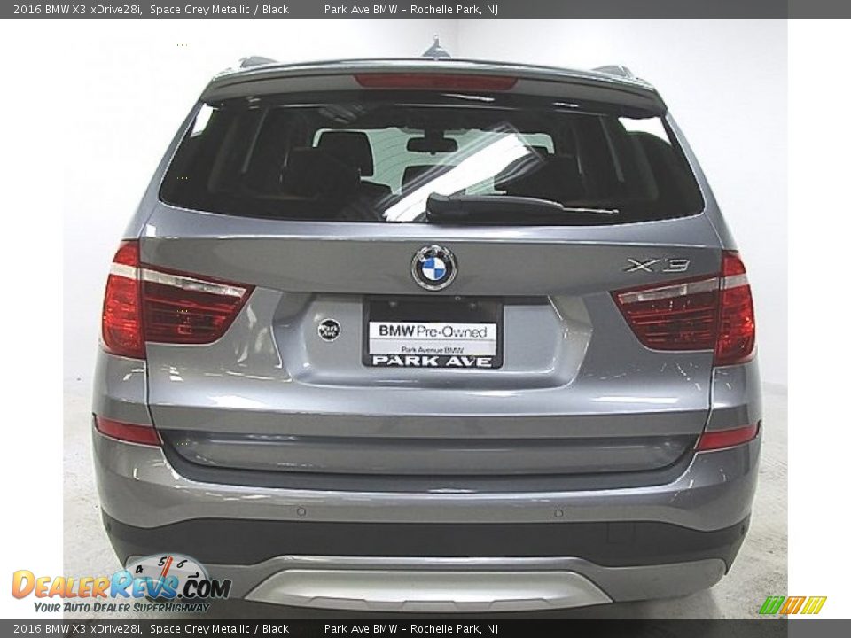 2016 BMW X3 xDrive28i Space Grey Metallic / Black Photo #3