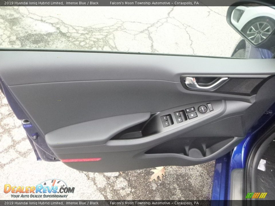 2019 Hyundai Ioniq Hybrid Limited Intense Blue / Black Photo #10