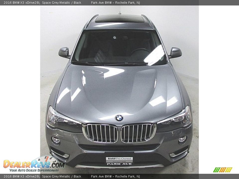 2016 BMW X3 xDrive28i Space Grey Metallic / Black Photo #6
