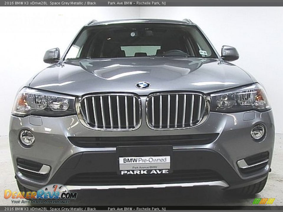 2016 BMW X3 xDrive28i Space Grey Metallic / Black Photo #7