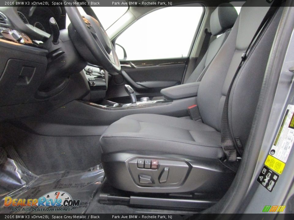 2016 BMW X3 xDrive28i Space Grey Metallic / Black Photo #10