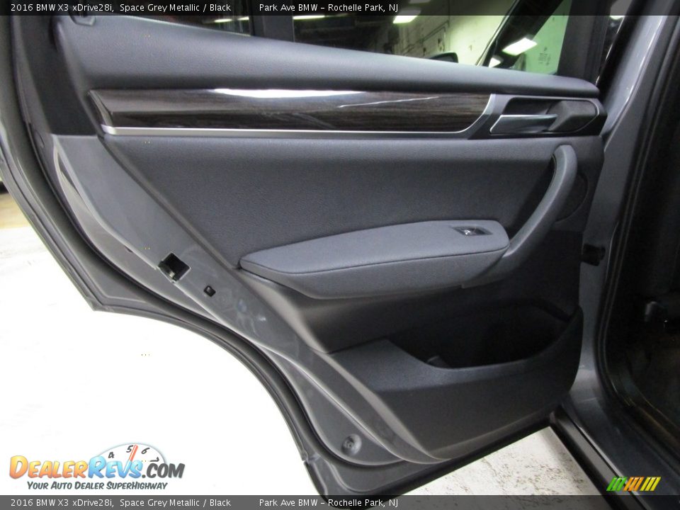 2016 BMW X3 xDrive28i Space Grey Metallic / Black Photo #11