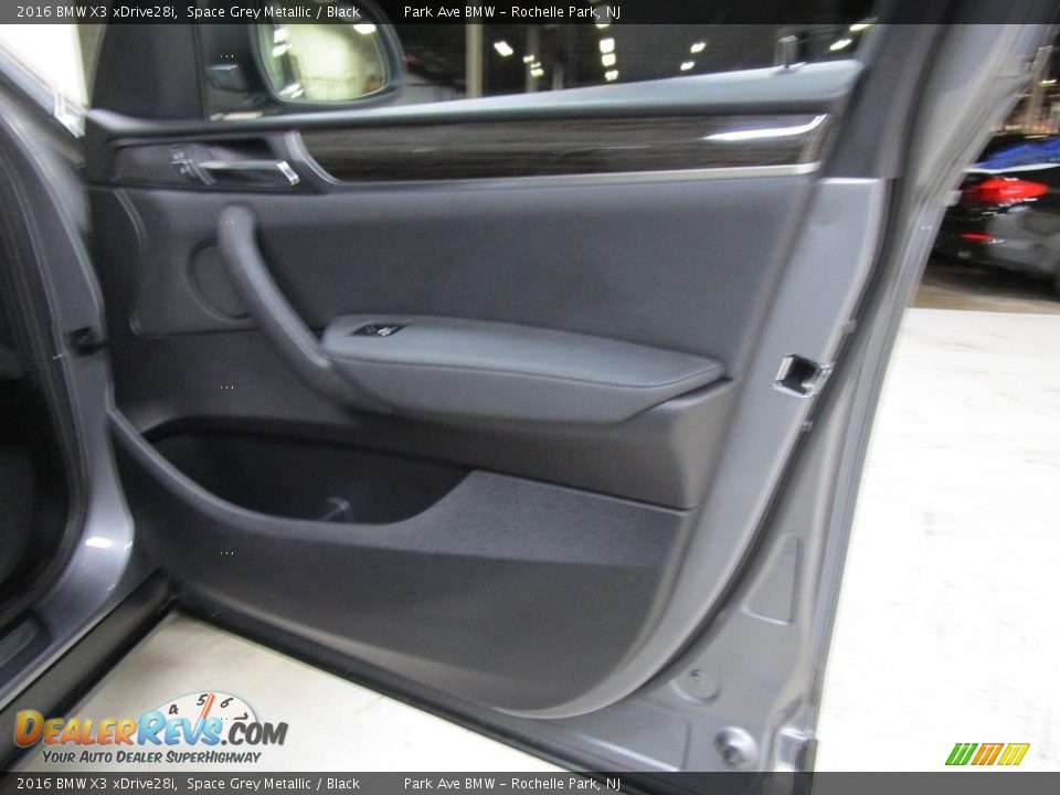 2016 BMW X3 xDrive28i Space Grey Metallic / Black Photo #14