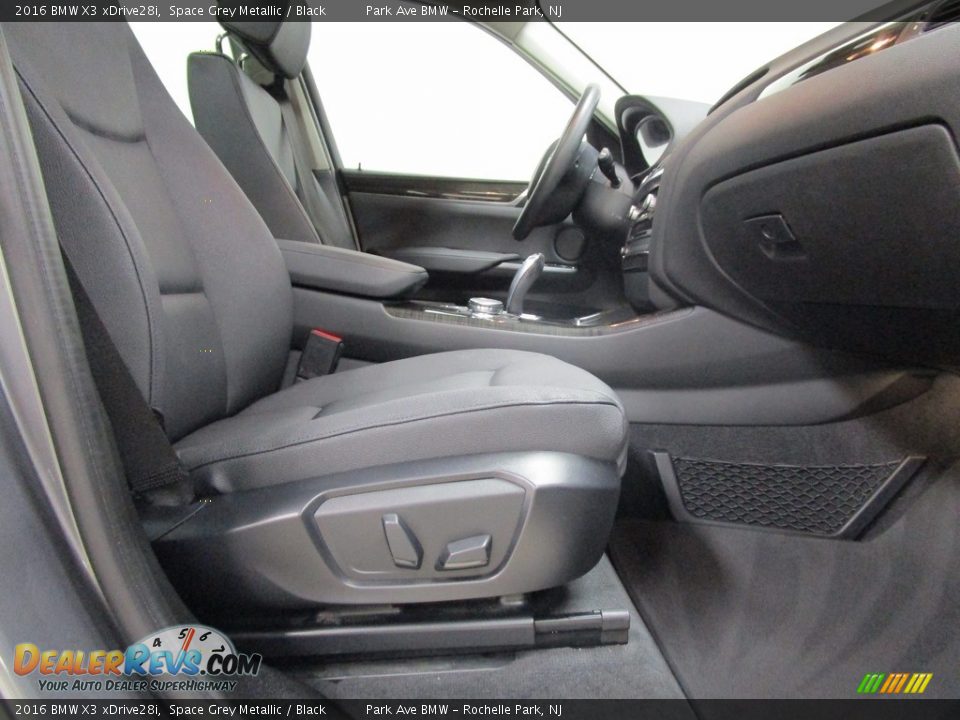 2016 BMW X3 xDrive28i Space Grey Metallic / Black Photo #16