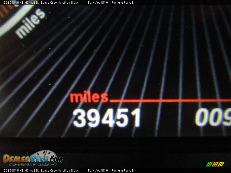 2016 BMW X3 xDrive28i Space Grey Metallic / Black Photo #25